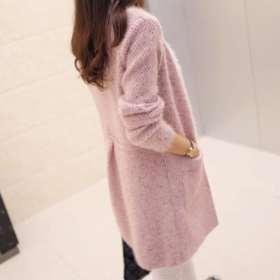 Sweater knit cardigan