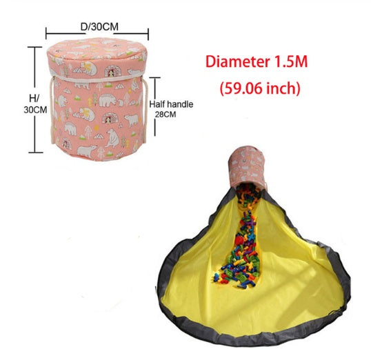 Portable Kids Toy Storage Bag