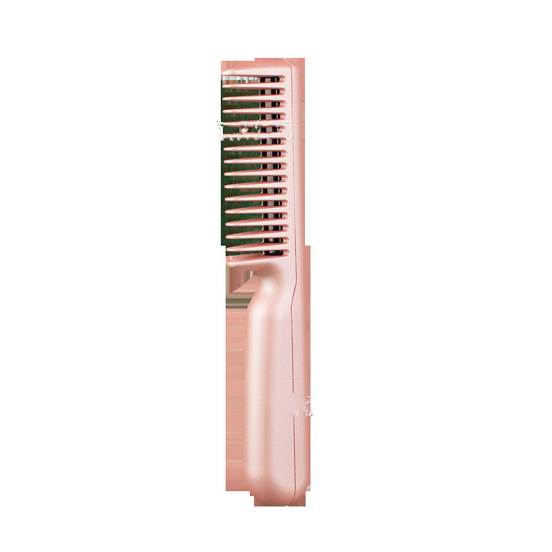 2 In 1 USB Wireless Straight Hair Comb Portable