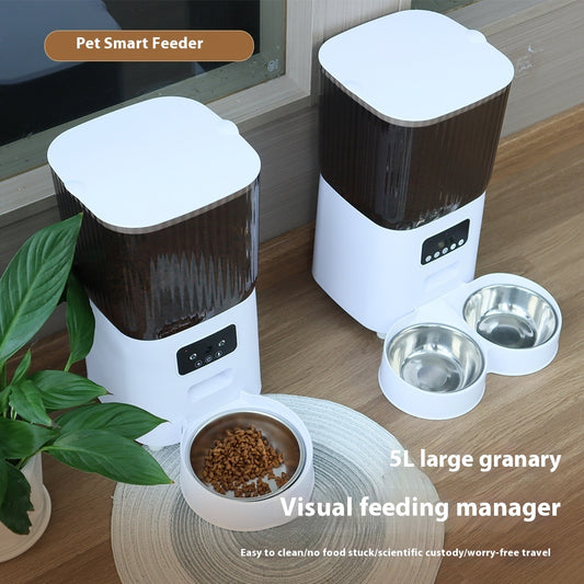 Pet Feeder 5L Automatic Feeding Machine