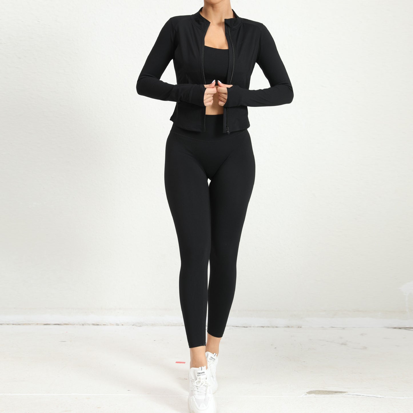 Outdoor Sports Skinny Yoga Clothes Suit Nude Feel